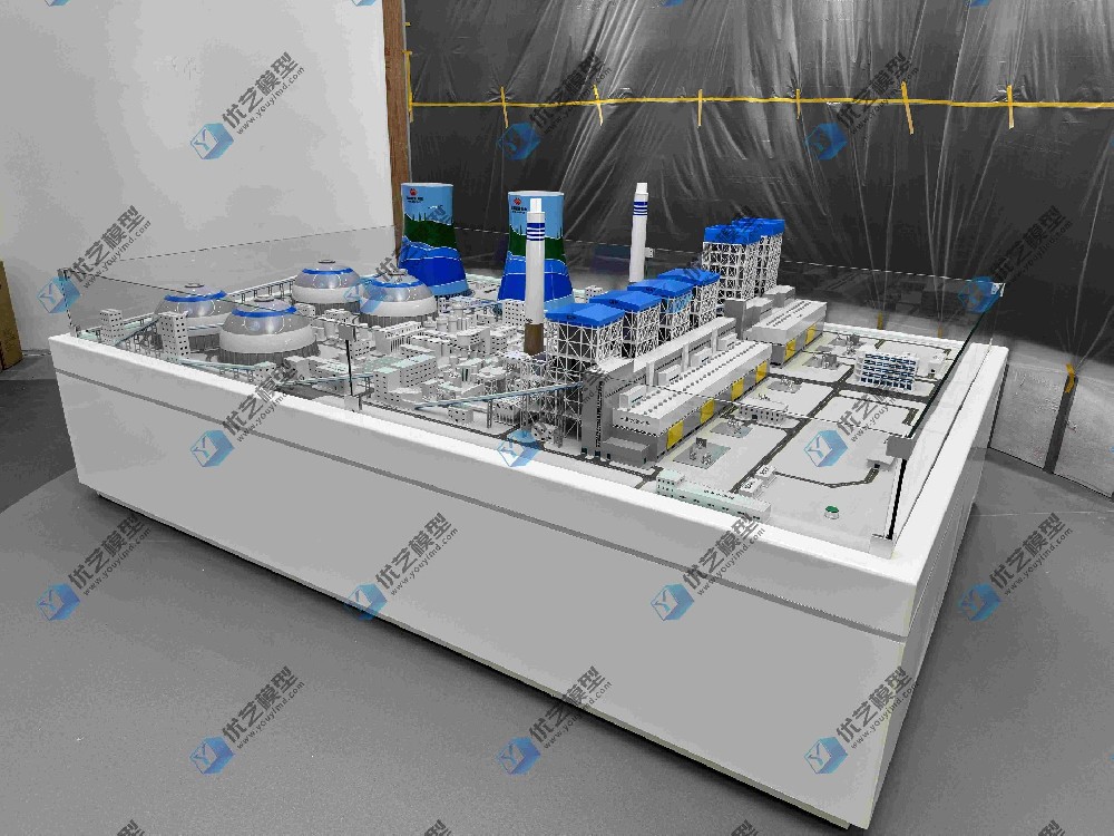 湖南省優(yōu)藝模型——火電廠沙盤模型、電廠仿真模型